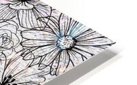 Flower Collage Light HD Metal print