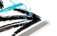 Pointless Direction-Teal Black HD Metal print
