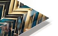 Gold Top Mountain HD Metal print