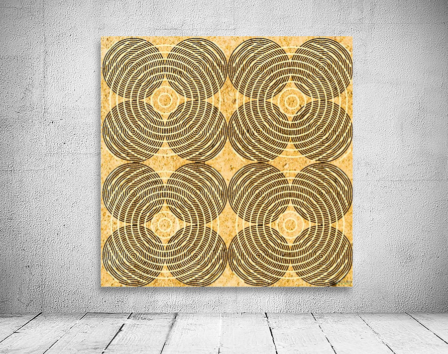 Intertwined Circles Wall Preview