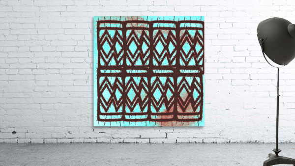 Brown Blue Rustic Wall Preview