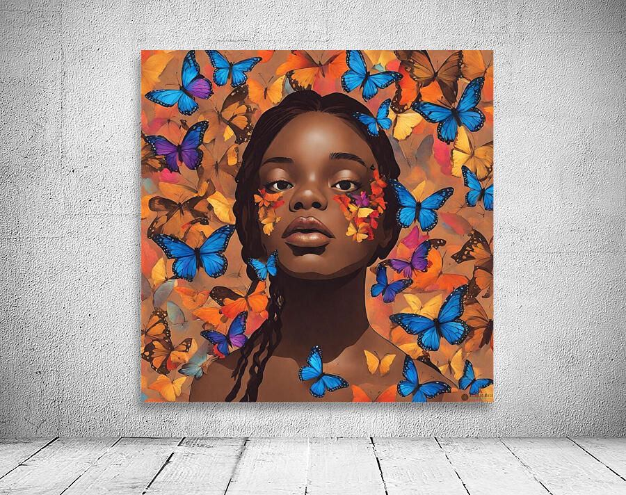 Butterfly Muse-2 Wall Preview