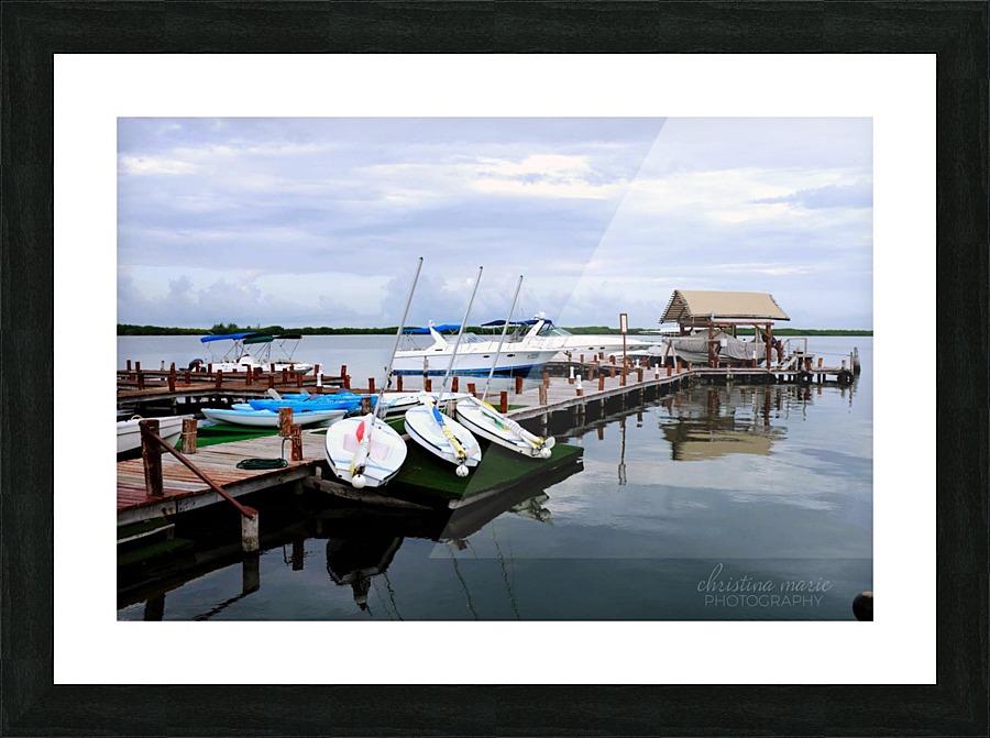boats Picture Frame print