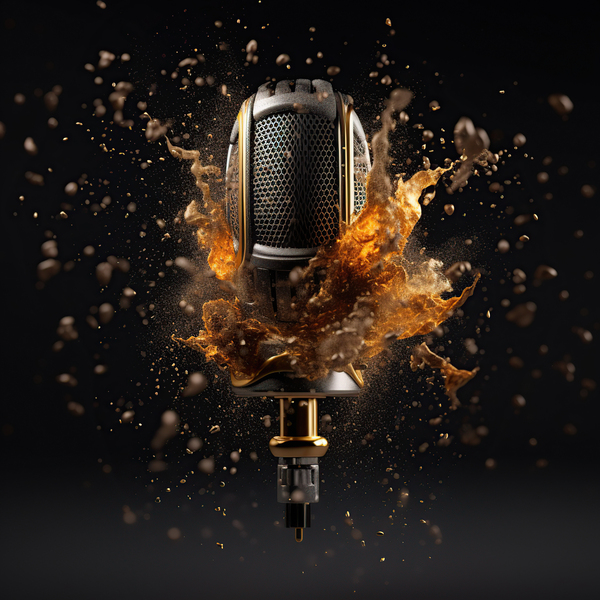 microphone splashing Digital Download