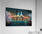powerful sound waves Acrylic Print