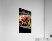 grilled octopus Acrylic Print