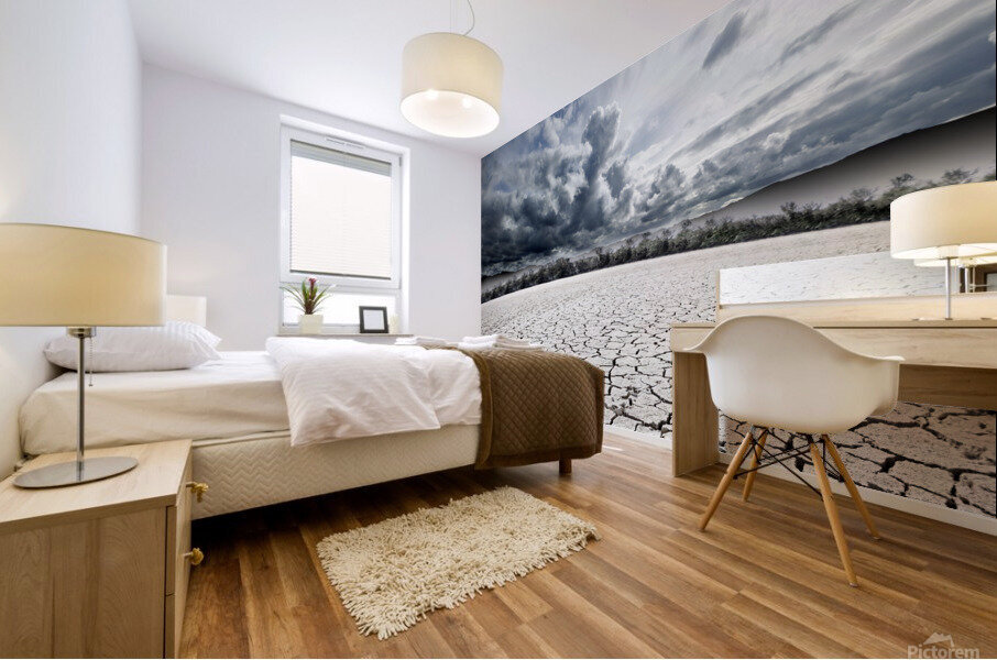 surreal cloudy dream-scape  Mural print