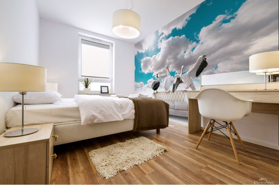 Animal dreamscape Mural print