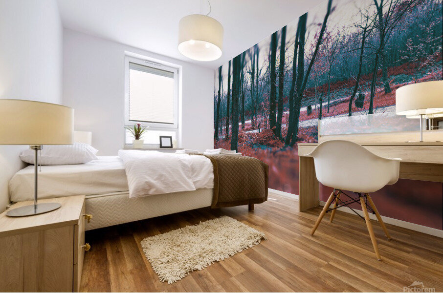 Mystical forest. Mural print
