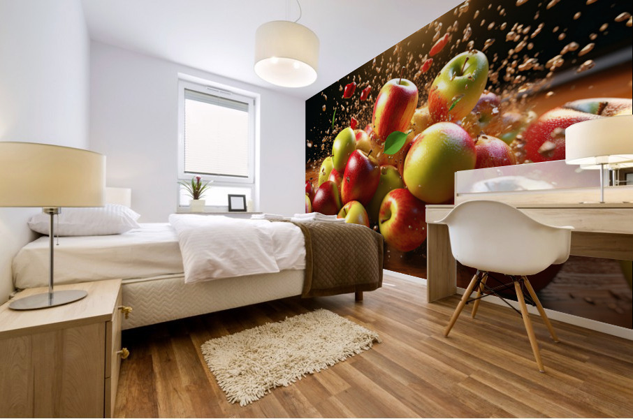 apples Mural print