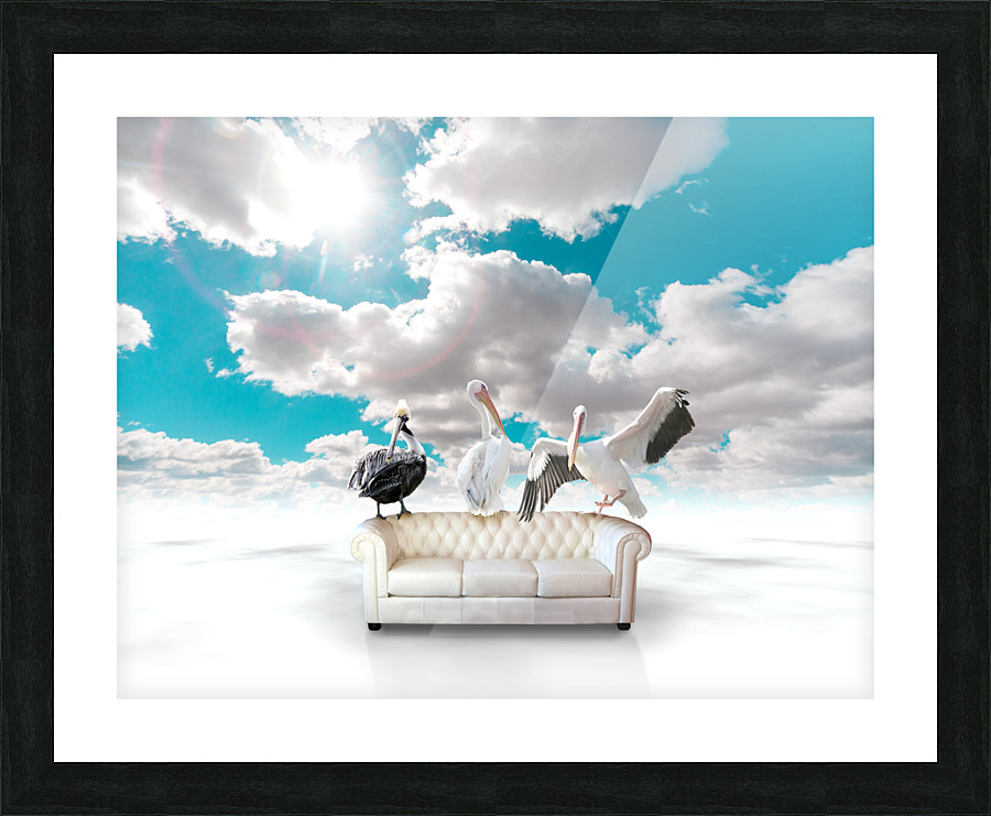 Animal dreamscape Picture Frame print