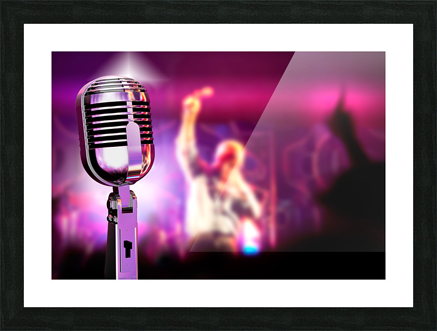 Musical design. Picture Frame print