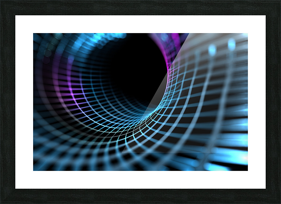 Technology and science. Picture Frame print