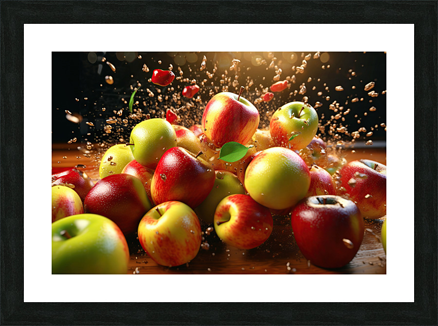apples Picture Frame print