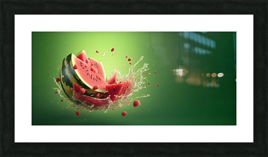 watermelon 2 Picture Frame print