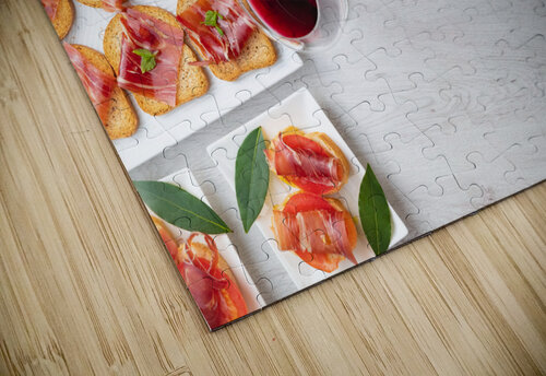 Spanish tapas and appetizers Carlos Castilla puzzle