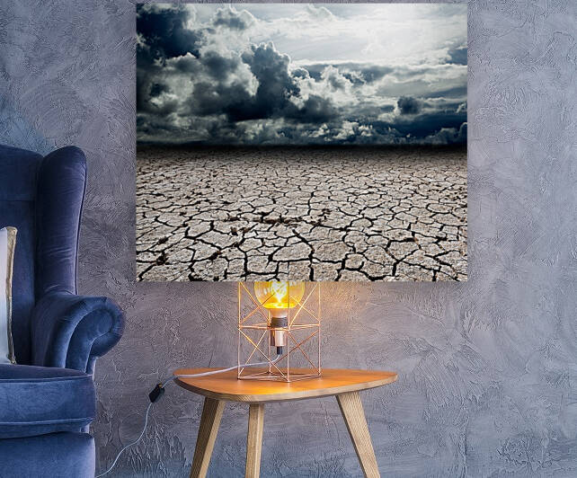 Storm desert by Carlos Castilla