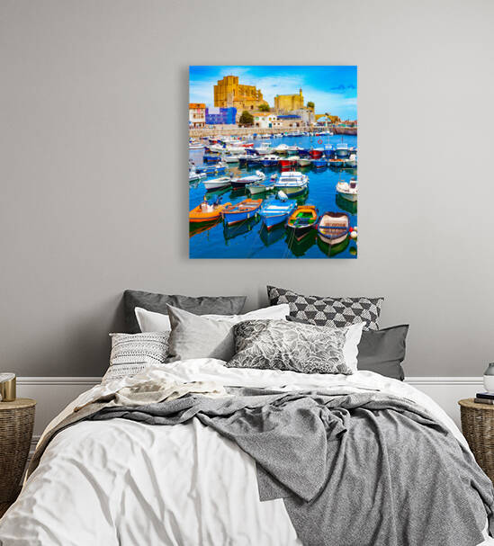 Coastal towns of Spain.Castro Urdiales.Cantabria. by Carlos Castilla