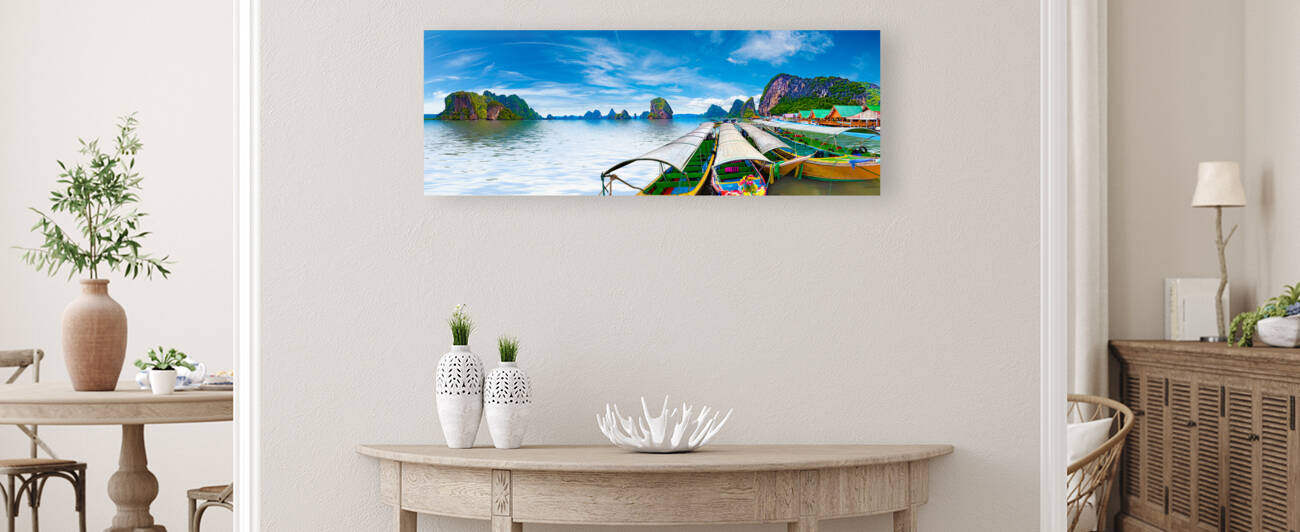 Scenic Phuket landscape. by Carlos Castilla