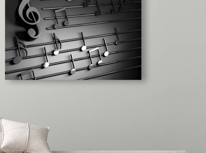 Musical design.Musical writing and Christmas carol by Carlos Castilla