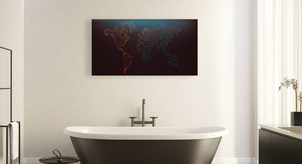 world front by Carlos Castilla
