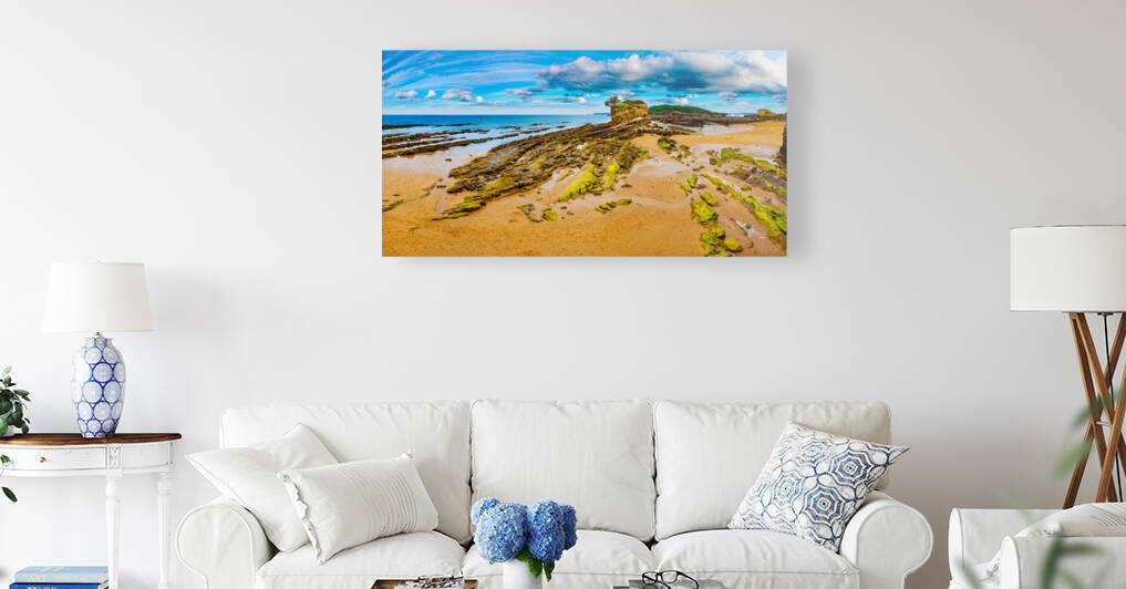 Camel beach in Santander.Spain. by Carlos Castilla