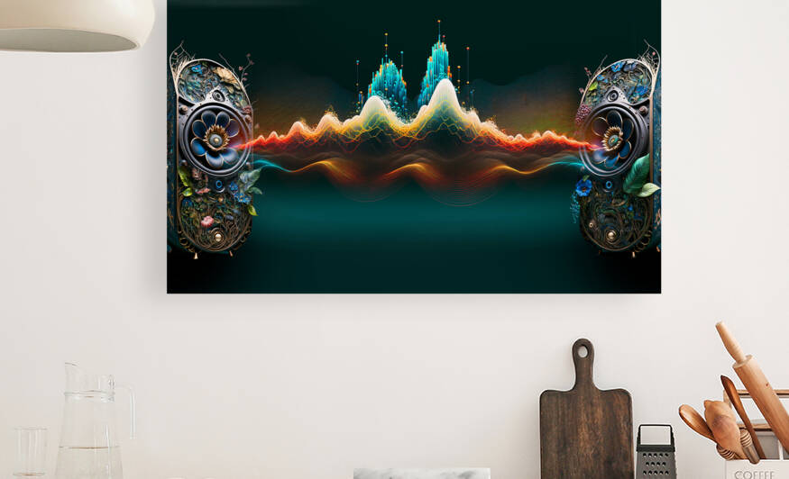 powerful sound waves by Carlos Castilla