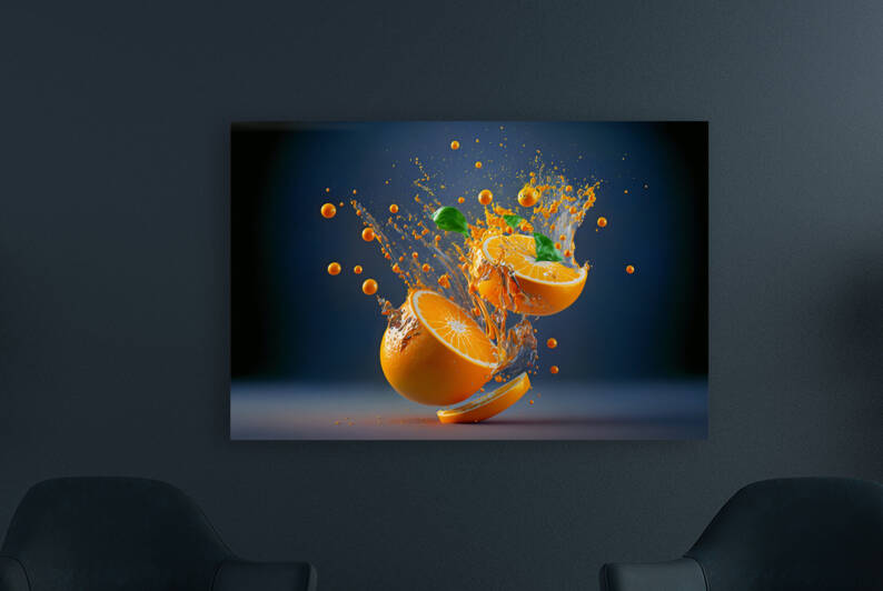 Healthy food and drink concept. by Carlos Castilla