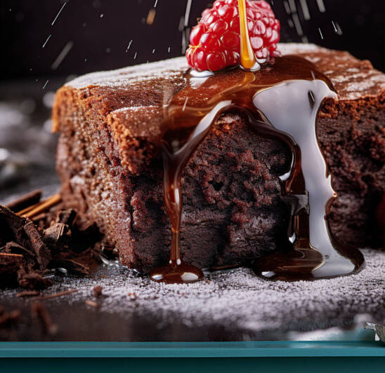 Brownie Rich chocolate 2 by Carlos Castilla