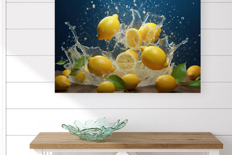 lemons crashing 1 by Carlos Castilla