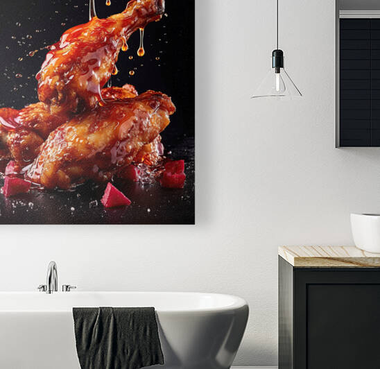 chicken wings dripping Reproduction
