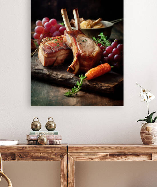 pork rib Juicy Succulence 3 by Carlos Castilla