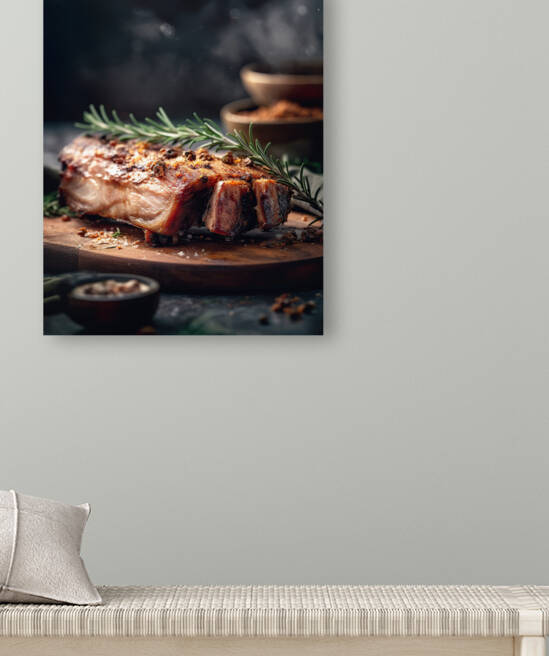 pork rib Juicy Succulence by Carlos Castilla