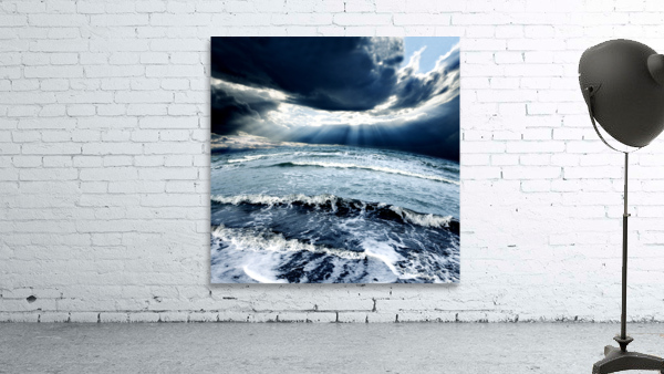 storm seascape Wall Preview