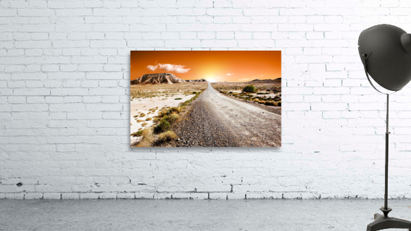 sunset desert landscape Wall Preview