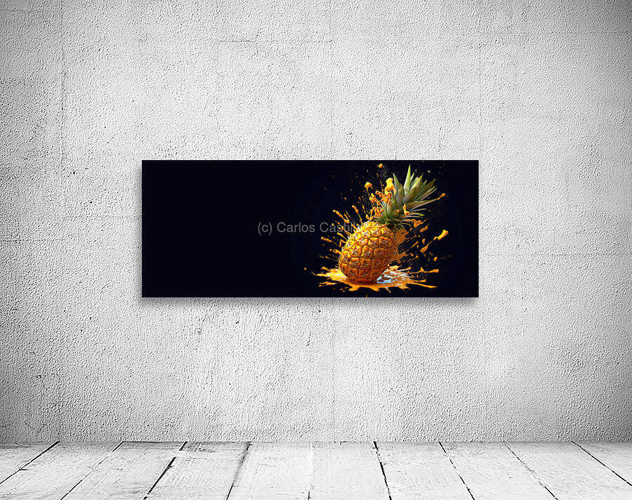 pineapple crashing 2 Wall Preview