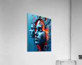 The Peeling Self Acrylic Print