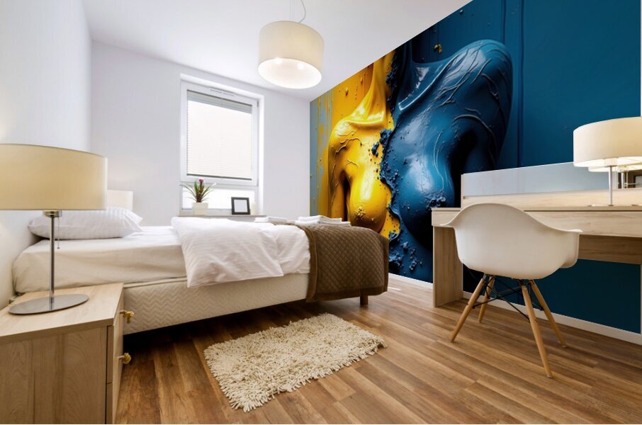 Kinetic Balance Mural print