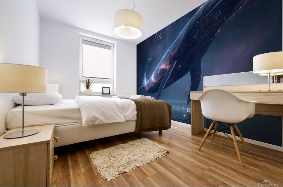 Galactic Ocean Mural print
