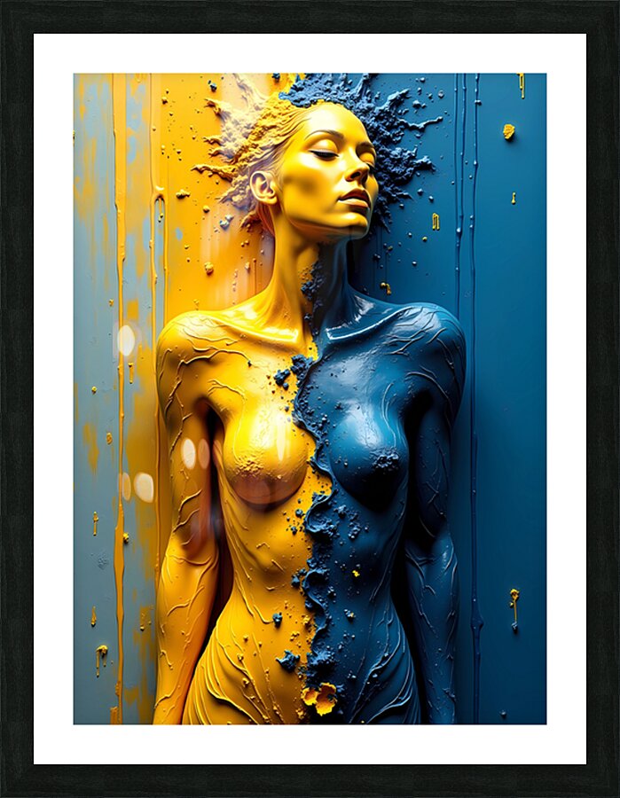 Kinetic Balance Picture Frame print