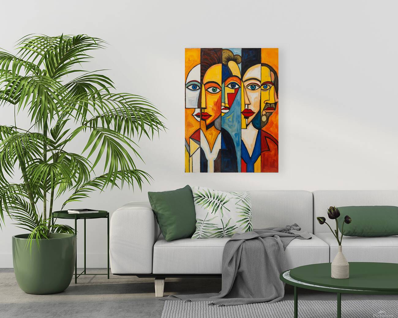 Five Faces  Reproduction