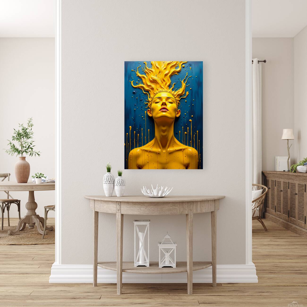 Golden Efflorescence Reproduction