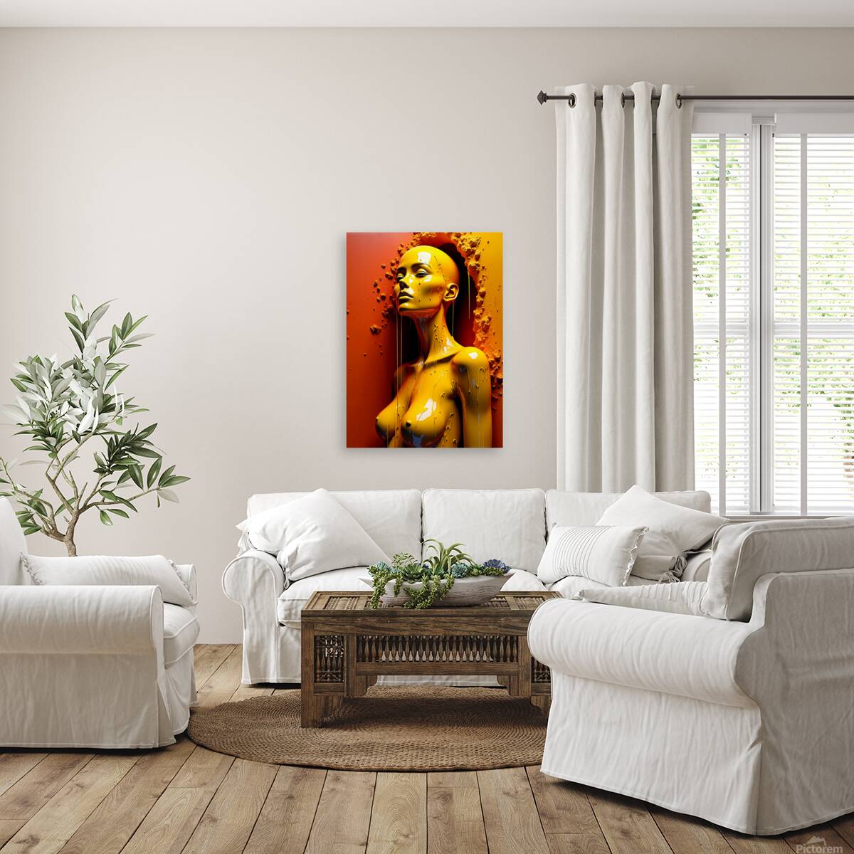 Golden Drip Reproduction