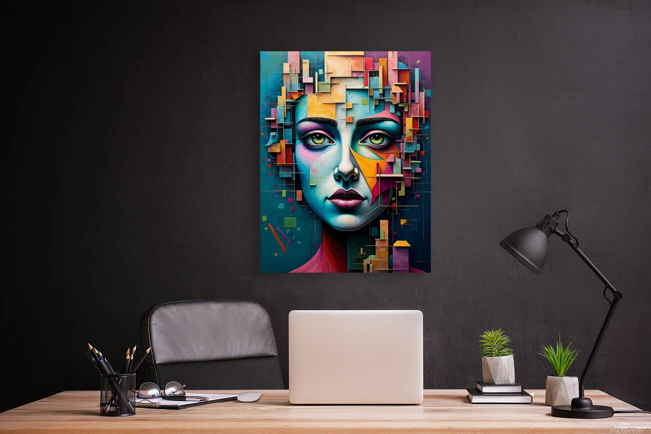 Cubist Portrait Reproduction