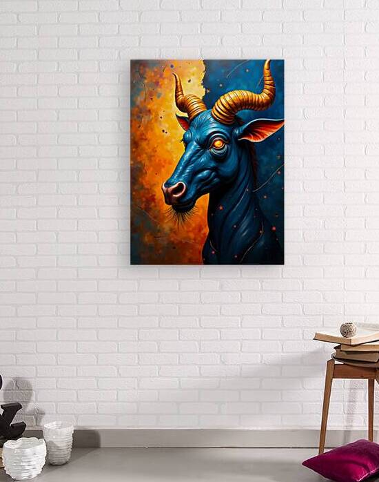 Azure Baphomet  by Majed Najjari