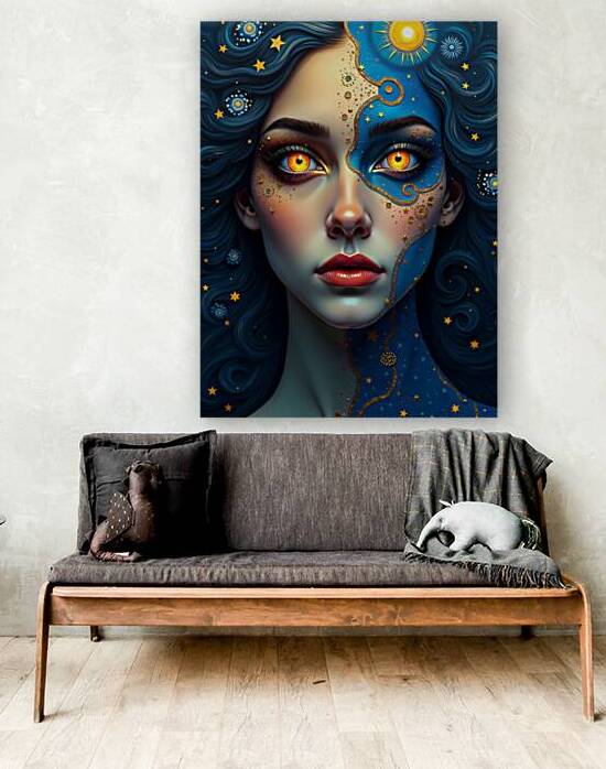 The Oracle of the Split Veil  by Majed Najjari
