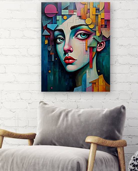 Abstract Woman by Majed Najjari