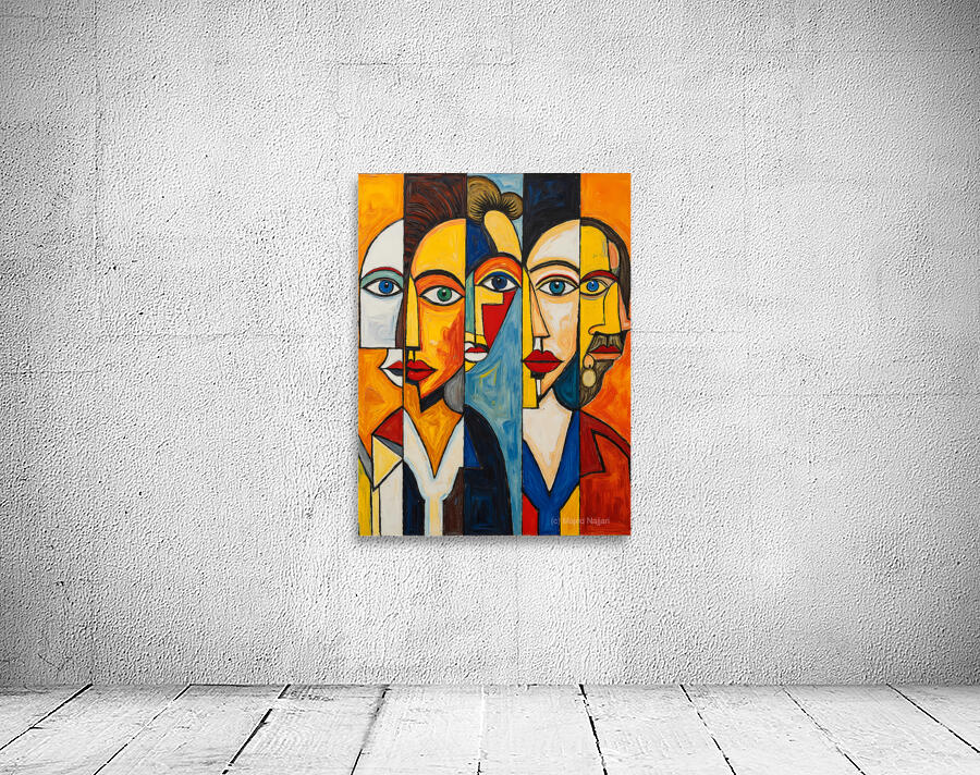 Five Faces  Wall Preview