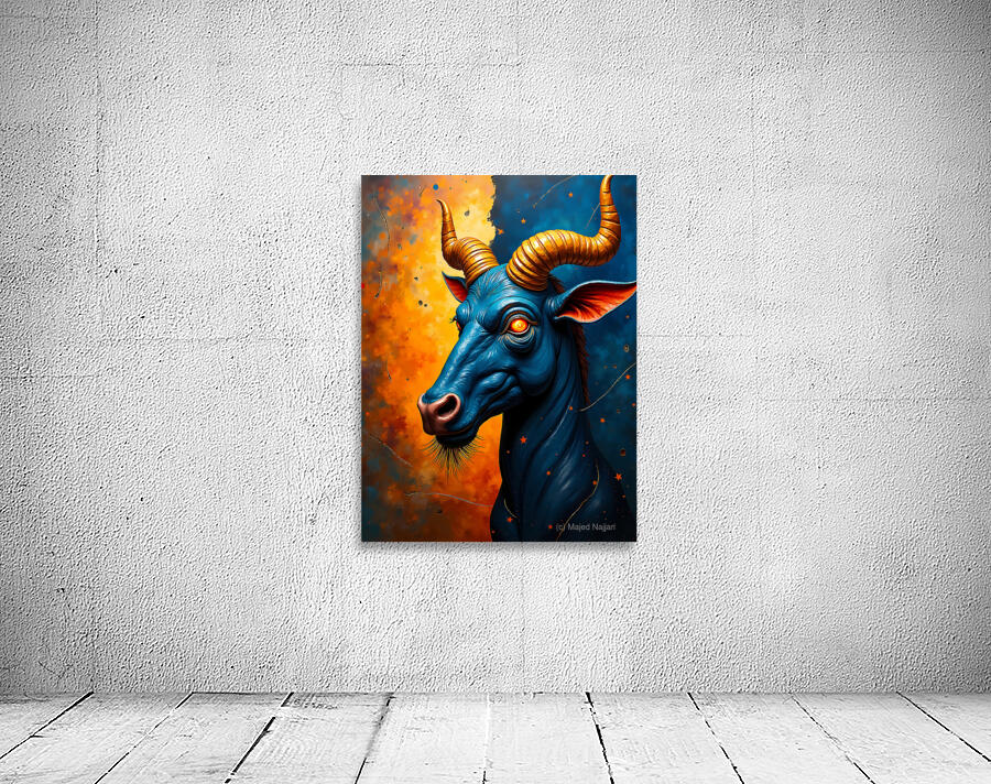Azure Baphomet  Wall Preview
