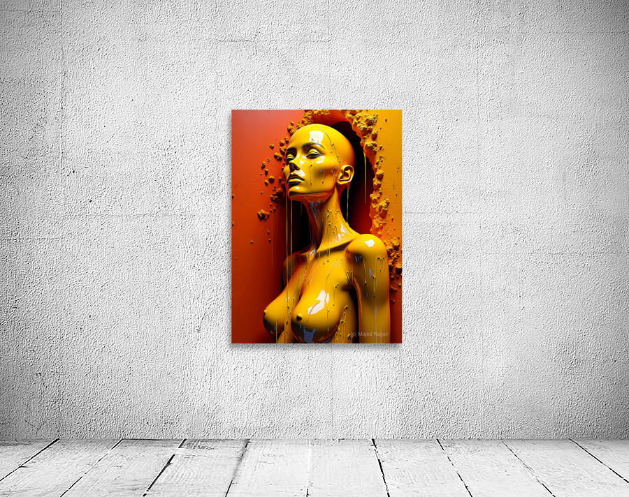 Golden Drip Wall Preview